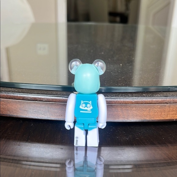 Blue and Gray Bear Toy Figure - Picture 2 of 7